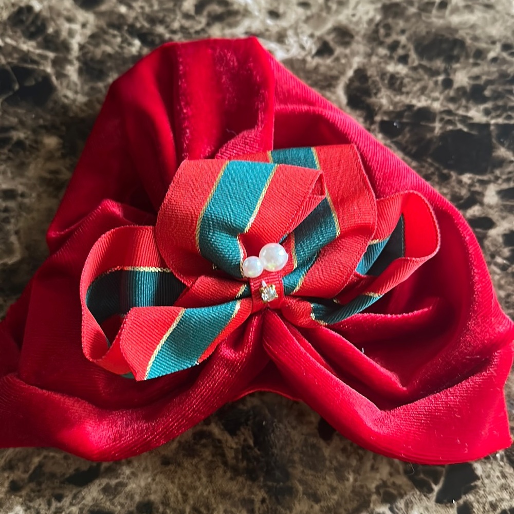 Christmas baby hat